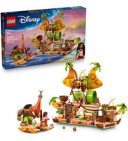 LEGO 43258  Disney Moana 2 Kakamora Gemisi - 7+ Çocuklar Için Hazine Sandığı Içeren Yaratıcı Oyuncak Yapım Seti (572 Pr)