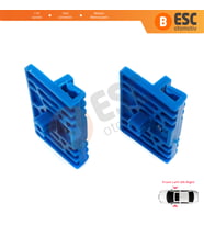 Audi A3 8L 1996-2003 2/3 Kapı A6 C5 4B A4 B6 B7 Seat Exeo 3R İçin Ön Cam Kriko Tamir Klipsi