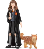Schleich Hermione Granger Crookshanks Oyuncak (Krem)