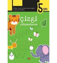 ÇİZGİ ÇALIŞMALARIM 5 YAŞ - MİNİK ADA YAYINLARI