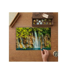Akarsu - Hırvatistan Tasarımı 240 parça Ahşap Puzzle Ahşap Kutuda MP04237