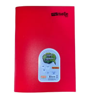 Mynote Text Okul Defteri A5 60yp Kareli - Kırmızı (Kırmızı)
