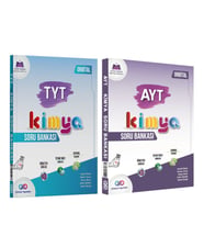 Orbital TYT ve AYT Kimya Soru Bankası Seti 2 Kitap
