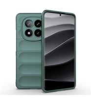 Coverzone Xiaomi Redmi Note 14 Pro Plus ile Uyumlu K?l?f TPU Oyuklu Arka Y�zey Z-Etnik Esnek Silikon Kapak Xiaomi Redmi Note 14 Pro Plus i�in O-tto Prime Silikon K?l?f Ye?il