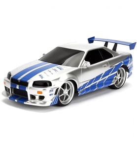 1:16 Fast & Furious Kumandalı Brian's Nissan Skyline GT-R Turbo Araba