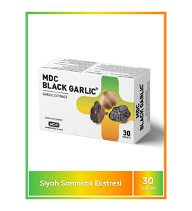 Mdc Black Garlic Siyah Sarımsak Ekstresi 30 Tablet