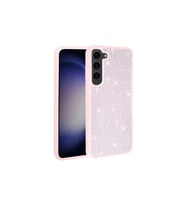 Samsung Galaxy S23 Uyumlu Kılıf Parlak Taşlı Tasarım Zore Ston Kapak (Pembe)