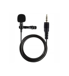 Newface 3.5mm Jak 1.5 Metre Double Mikrofon - Siyah