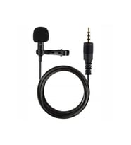 Newface 3.5mm Jak 1.5 Metre Double Mikrofon - Siyah