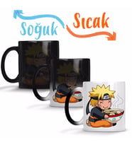 Naruto Uzumaki Sihirli Kupa Bardak Porselen