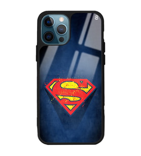 iPhone 12 Pro Max Superman Tasarımlı Glossy Telefon Kılıfı