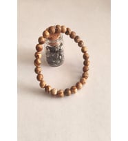 SERTİFİKALI 6 MM ODUN JASPER DOĞALTAŞ BİLEKLİK