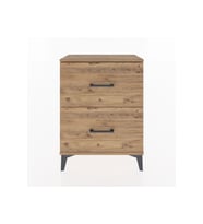 Arges Komodin 2 Çekmeceli 60x30x80 Çam-Çam
