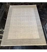 Hoom Rugs Olympıa PLZ 202 Krem Gri Modern Salon Halısı (Koyu Gri - Krem)