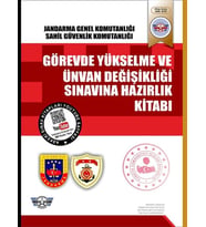 Jandarma Genel Komutanlığı Devlet Memuru Görevde Yükselme Sınavı Hazırlık Kitabı
