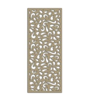 Liar Ahşap Seperatör (Paravan) - KSP67 - (85 x 210 cm) - (18 mm) - (Beyaz) (Renksiz)