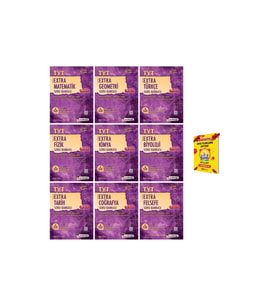 TYT Soru Bankası Extra Tüm Dersler Set 9lu Set