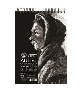 Vincent Artist Sketchbook White 90 gr A4 100 Sayfa 
