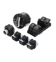 Volkswagen Jetta Far Anahtarı Cam Düğme Seti 2006-2011