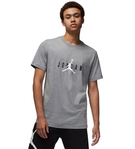 Nike Jordan Air Stretch Short Sleeve Tee Mens T-Shirt Erkek Günlük Tişört Gri