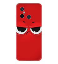 Xiaomi Redmi 12C Kılıf Resimli Desenli Silikon Platinium Series Red 1829
