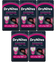 Drynites Emici Gece Külodu/Külot Bez Kız 4-7 Yaş 17-30 KG Large 50 Adet 5PK*10 Alt Islatmalara Karşı