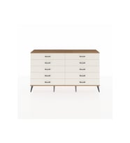 Arges Konsol 10 Çekmeceli  176x30x99 Antrasit-Çam/Aytaşı