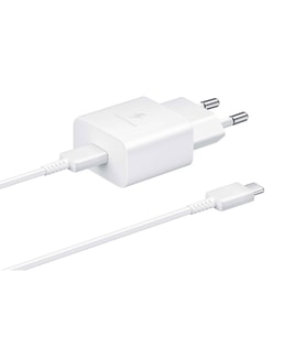 Samsung 3A 15W Type-C Çıkışlı 1m Kablolu Şarj Aleti Set Beyaz(Samsung Türkiye Garantili) EP-T1510X
