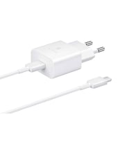 Samsung 3A 15W Type-C Çıkışlı 1m Kablolu Şarj Aleti Set Beyaz(Samsung Türkiye Garantili) EP-T1510X