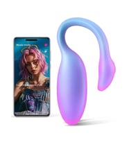 Astarte Magic Flamingo Max Çiftler için Giyilebilir Telefon Kontrollü Vibratör Mavi