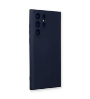 Galaxy S24 Ultra Kılıf Nano İçi Kadife  - Lacivert