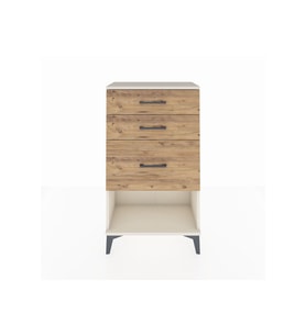 Arges Komodin 3 Çekmeceli 60x30x106 Aytaşı-Çam