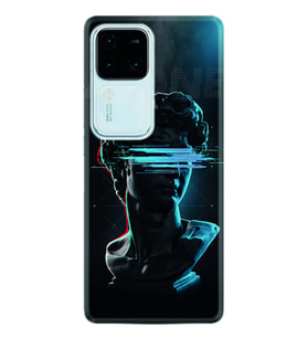 Vivo V30 Kılıf Silikon Desen Özel Seri Alone 1668