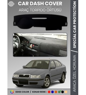 SKODA OCTAVİA (2001-2004) Torpido Örtüsü Ön Göğüs Halı Torpido Koruma Birebir Uyum Kaymaz UV Koruma