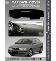 SKODA OCTAVİA (2001-2004) Torpido Örtüsü Ön Göğüs Halı Torpido Koruma Birebir Uyum Kaymaz UV Koruma