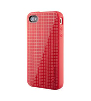 Speck iPhone 4S/4 ile Uyumlu PixelSkin HD Silikon Kılıf Kırmızı
