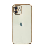 Apple iPhone 11 Kılıf Razer Lensli Silikon - Gold