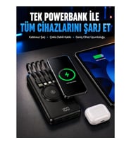 Mey İthalat® Akıllı Koruma Sistemli Powerbank – Hızlı, Güvenli ve Modern