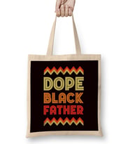 Father Dad Daddy Poppa Father´s Day Fatherhood Black Stepdad Bez Çanta Uzun Saplı