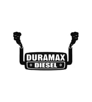 Duramax With Stacks Oto Sticker 20 Cm