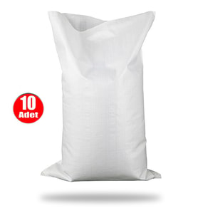 Aletçantam Naylon Çuval Moloz Eşya Taşınma Şeker Çuvalı 60x95cm - 10 adet