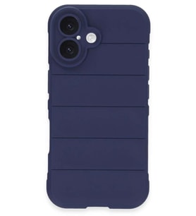 iPhone 16 Plus Kılıf Optimum Silikon - Lacivert