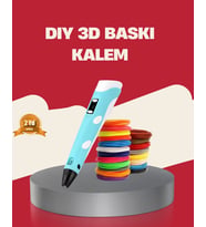 Çocuklar İçin Güvenli 3D Yazıcı Kalem