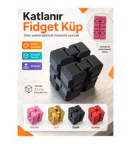 İnfinity Küp Stres Azaltıcı Sonsuz Hareketli Fidget Oyuncak