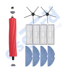 ROBOROCK S7 ( PLUS- MAXV-MAXV ULTRA- PRO ULTRA ) UYUMLU 1 Ana Fırça 2 Yan Fırça 4 Filtre 4 Mop PKT-iasgf0000728