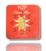 0.025 Gram 24 Ayar Gramaltın