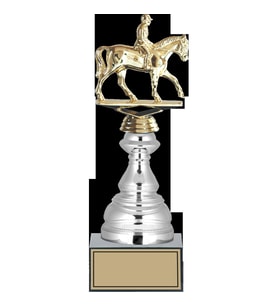 ODAK KUPA - Figürlü Kupalar - At / Binici Figürlü Kupalar FG-024 B - 29 cm