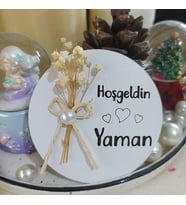 Söz-Nişan-Nikah-Kına-Bebek Hediyelik Hasır Magnet