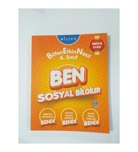 Bilfen Yayınları 4.sınıf Ben Sosyal Bilimleri Etkinlik Kitabı