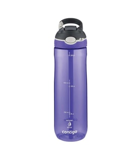 Contigo Cortland Tren Tek El Bas İç Kapaklı Su Matarası 720ml 2191383 - Koyu Mor